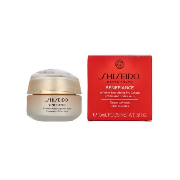 Shiseido Benefiance Hidratantă & Anti-îmbătrânire Cremă Ochi pentru Strălucire Volum 15 ml
