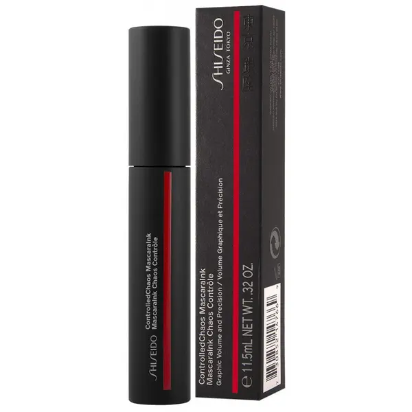 Shiseido Controlled Chaos MascaraInk 01 Black Mascara pentru volum Volum 11 ml