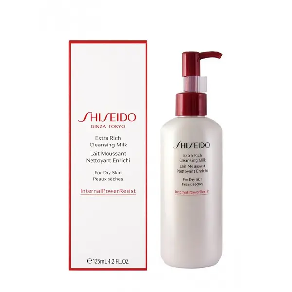 Shiseido Extra Rich Cleansing Milk Lapte demachiant Volum 125 ml