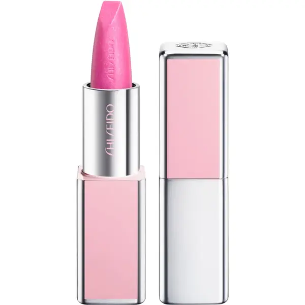Shiseido Technosatin Pink ruj satinat culoare 02 Sparkling Pink 3.3 g