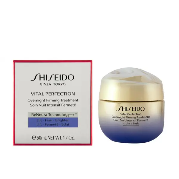 Shiseido Vital Perfection Overnight Firming Treatment de noapte Volum Rezervă 50 ml