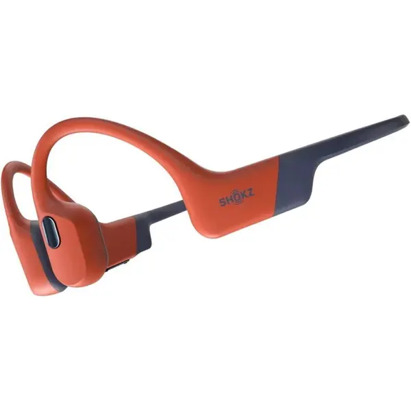 Shokz Casti Shokz OpenSwim, Pro Red, wireless, bone, conduction, Rosu
