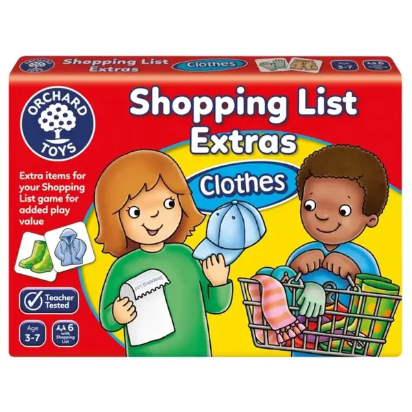 Shopping List - Clothes (EN)