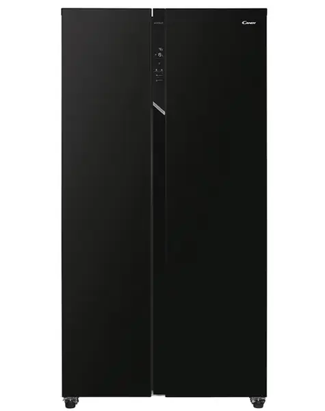 Side by Side Candy CHSBSO 6174B, No Frost, 532 l, Super Freezing, Sky LED, Afisaj digital, Clasa E, H 177 cm (Negru)