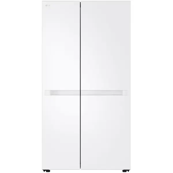 Side by Side LG GSBC40SWPE, No Frost, 664 l, Clasa E, Smart Diagnosis, Compresor Smart Inverter, Congelare rapida, Alb