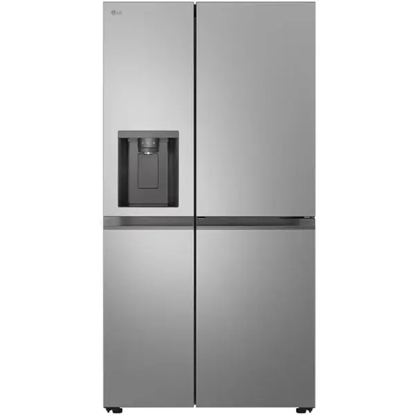 Side by side LG GSJC41PYPE, 641 l, Dozator de apa, No Frost, Linear Cooling, Compresor Smart Inverter, Smart Diagnosis, Clasa E