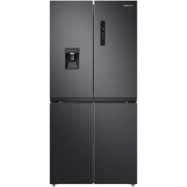 Side by Side Samsung RF48A401EB4/EO, 488L, No Frost, Twin Cooling Plus, Digital Inverter, clasa E, Culoare Dark Inox