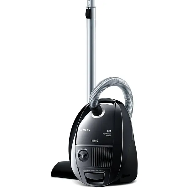 SIEMENS Aspirator Siemens VSZ3B212 Z3.0, 600W, cu sac de praf, Negru