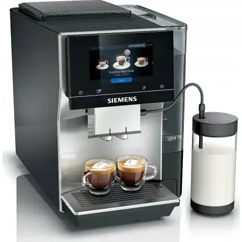 SIEMENS Espressor Siemens EQ700, TP715R07, 2.4 l, 1500 W, 19 bari, Negru-Inox