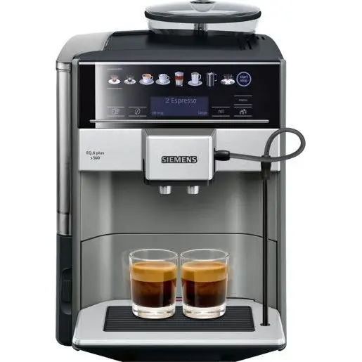 SIEMENS Espressor Siemens TE655203RW, 1500 W, 19 bari, 2.3 litri, Argintiu