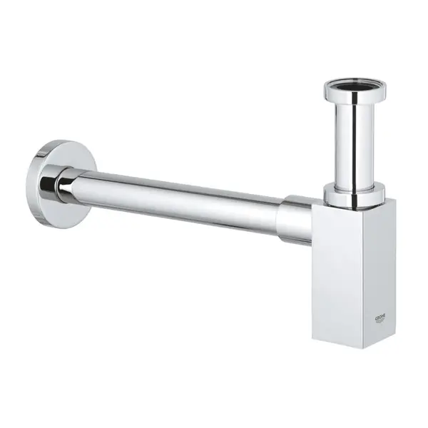 Sifon lavoar Grohe 40564000, 1/4 inch, alama, sild glisant, surub curatare, lucios, warm sunset