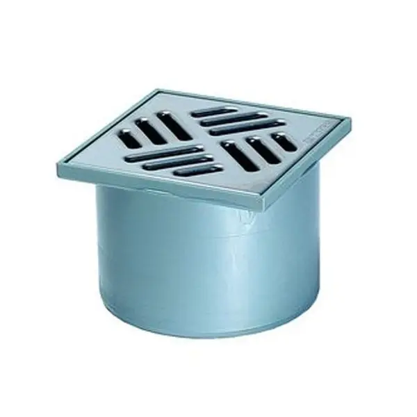 Sifon pardoseala baie cu grilaj Kessel, System 125