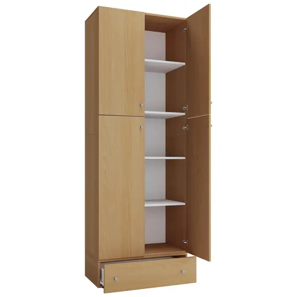 Șifonier, 70/200/39 cm, culoare lemn fag