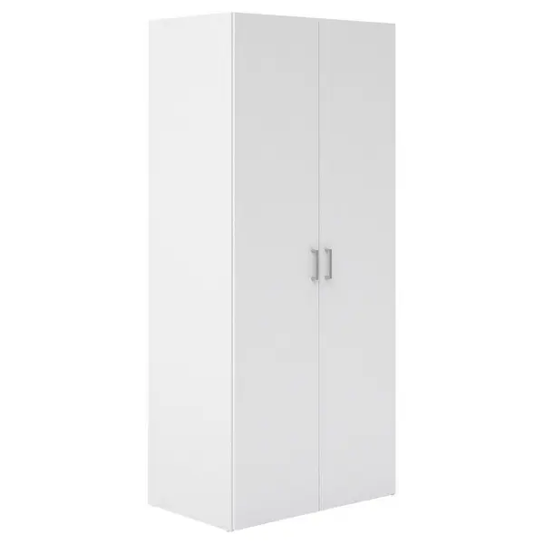 Șifonier, 77,6/175,4/49,5 cm, alb