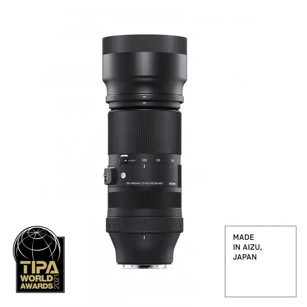 Sigma 100-400mm F5-6.3 DG DN OS Contemporary, Teleobiectiv Zoom, Full Frame Mirrorless, Stabilizare OS 4 Trepte, Sony E