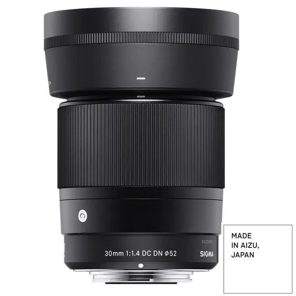 Sigma 30mm F1.4 DC DN Contemporary Obiectiv Foto, Montura Sony E, Format APS-C, Mirrorless, Diafragma F1.4