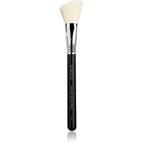 Sigma Beauty Face F40 perie curbata pentru pudra si bronz 1 buc