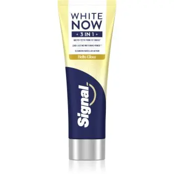 Signal White Now 3-in-1 Hello Glow pastă de dinți