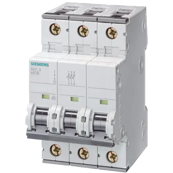 Siguranta automata 3P 16A 6kA curba C Siemens 5SY6316-7