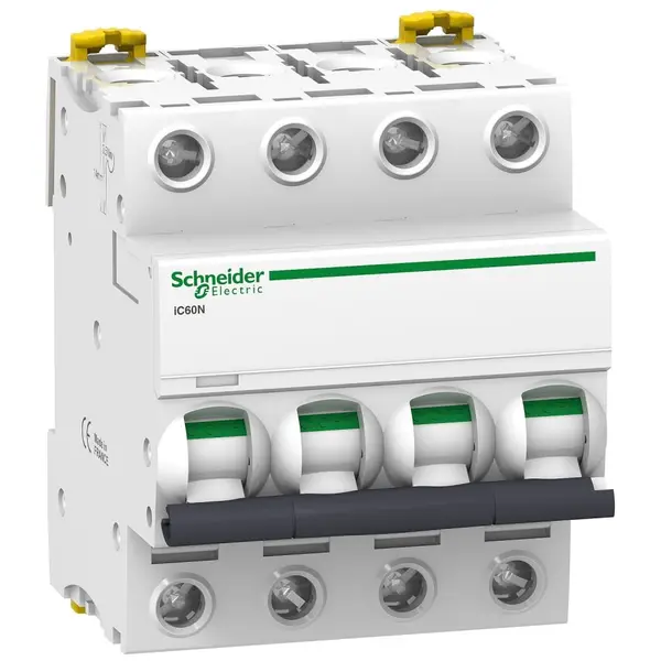 Siguranta automata Acti9 Ic60N 4P 10A 6kA curba B Schneider A9F73410