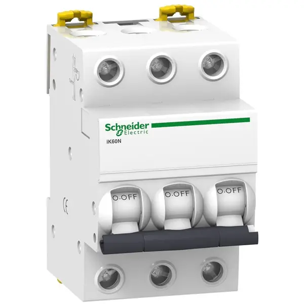 Siguranta automata Acti9 IK60N, 3P, 16 A, curba B Schneider A9K23316