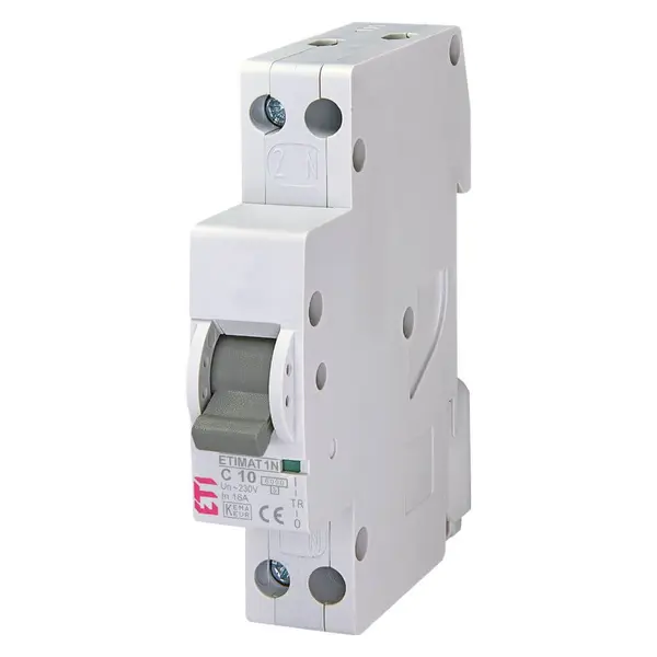 Siguranta automata ETIMAT 1N 1p+N C10 6kA - ETI 002191122
