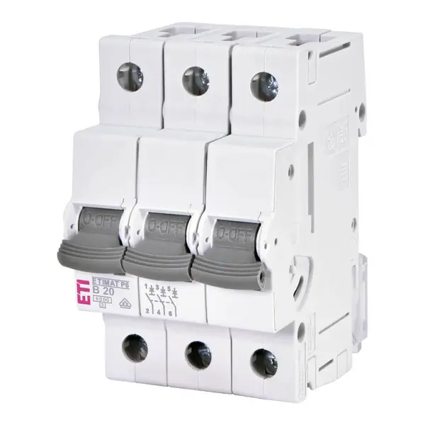 Siguranta automata ETIMAT P6 3p B20 ETI 001900311