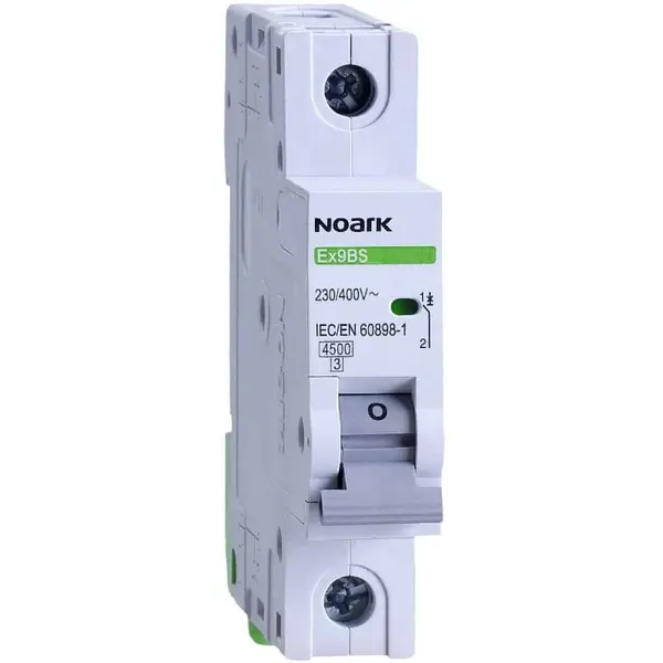 Siguranta automata Ex9BS 1P, 20A, curba B, 4.5kA Noark 102035