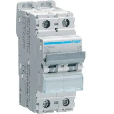 Siguranta automata Hager NCN232, 2P, 32A, 10kA, curba C