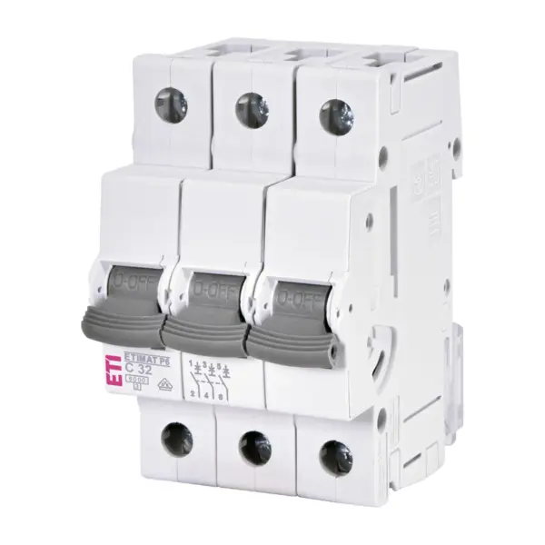 Siguranta automata trifazata ETIMAT P6 3p C32 ETI 001900333