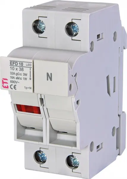 siguranta efd 10 1p+n led ad 002540312