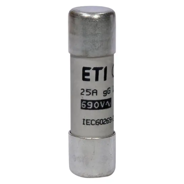 Siguranta fuzibila cilindrica CH14x51 gG 25A 690V - ETI 002651032