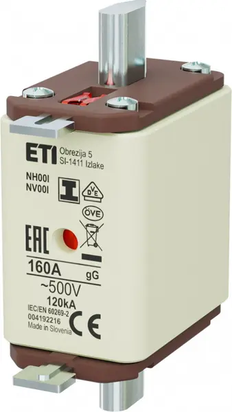 siguranta nh00/i gg 160a/500v 004192216