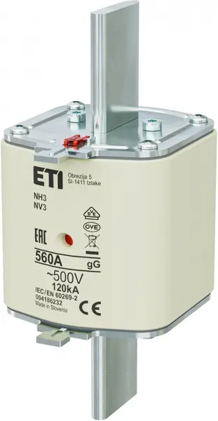 siguranta nh3 gg 560a/500v 004186232