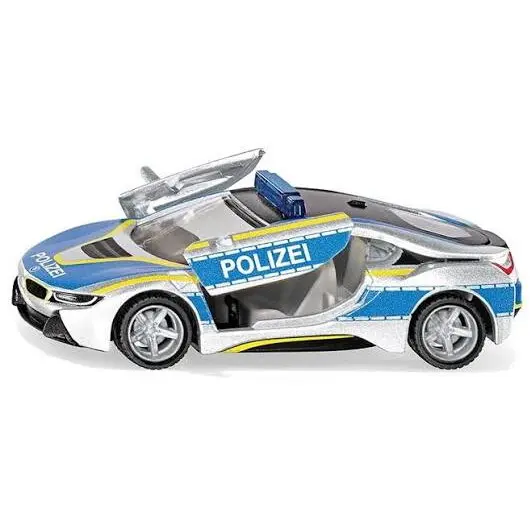 Siku Masinuta Siku Polizei BMW i8, metal turnat, scara 1:50, usi mobile