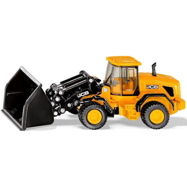 Siku Model static Siku Wheel loader JCB 457 WLS, Scara 1:87, Articulatie mobila