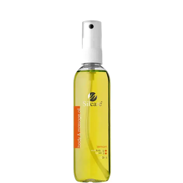 Silcare Aromatic Body and Massage Oil 100ml - Yellow Lemon