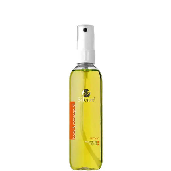 Silcare Aromatic Body and Massage Oil 200ml - Yellow Lemon