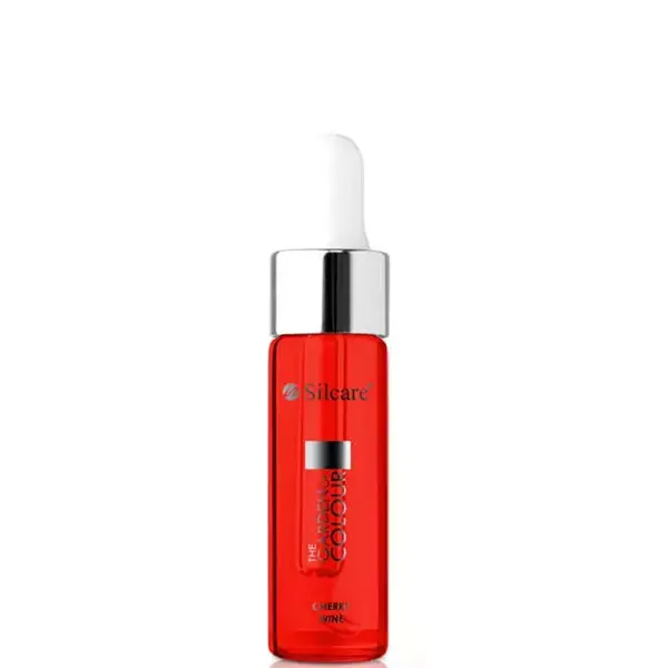 Silcare The Garden of Colour Regenerating Cuticle and Nail Oil 15ml - Cherry Wine