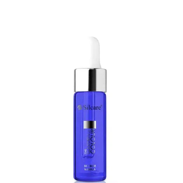Silcare The Garden of Colour Regenerating Cuticle and Nail Oil 15ml - Vanilla Sky Blue