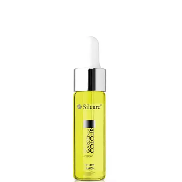 Silcare The Garden of Colour Regenerating Cuticle and Nail Oil 15ml - Lemon Yellow