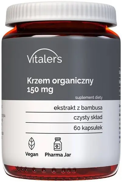 Siliciu, 150 mg, 60 capsule, Vitaler's