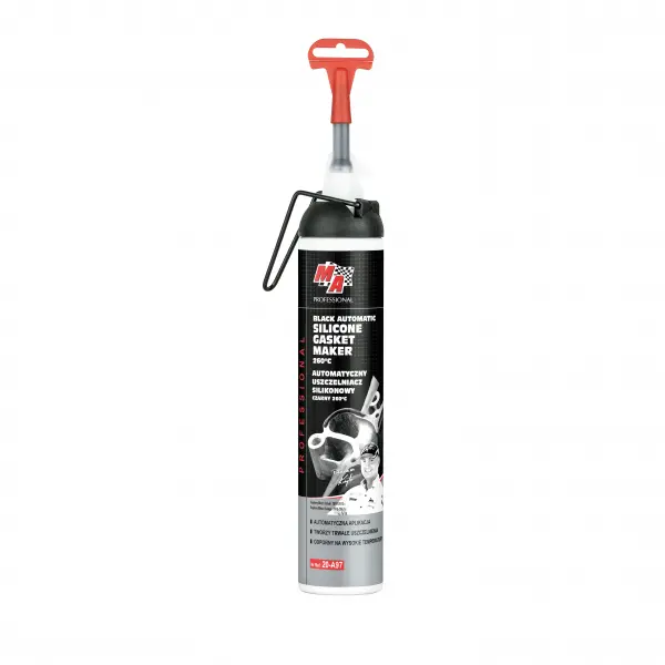 Silicon negru etansant 260 C - tub presurizat 200 ml