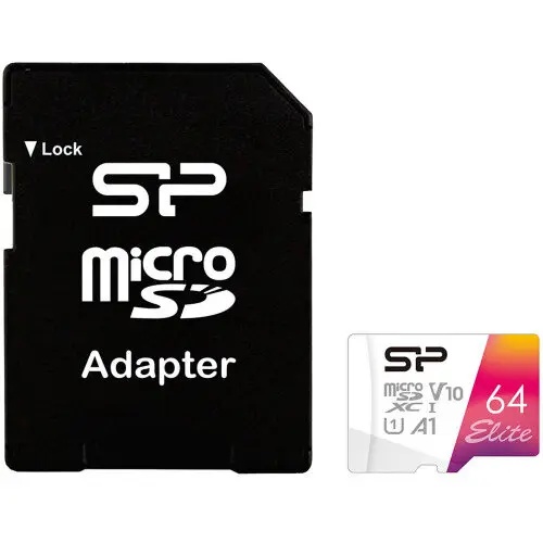 Silicon power Card Silicon Power Elite Micro SDXC 64 GB UHS-I A1 V10