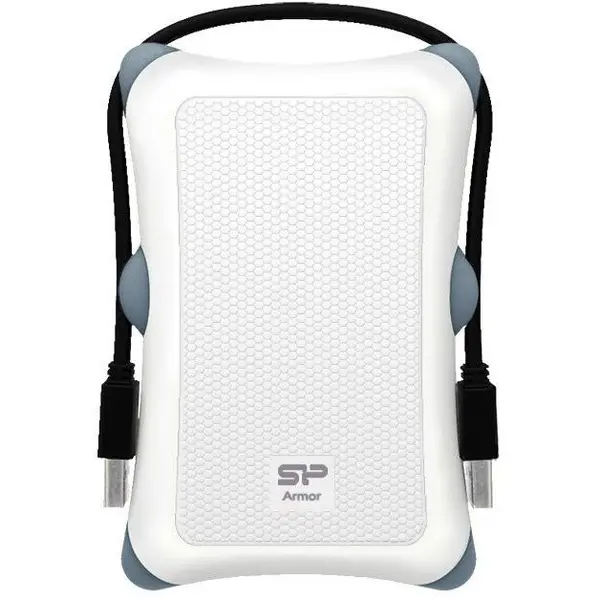 Silicon power External HDD Silicon Power Armor A30 2.5'' 1TB USB 3.0, Anti-shock, White
