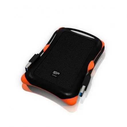 Silicon power HDD extern portabil Silicon Power Armor A30 2TB, Anti-shock, USB 3.0, Negru
