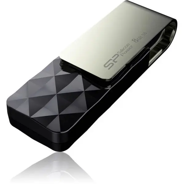 Silicon power Pendrive Silicon Power 16gb Blaze B30 Usb 3.0, Negru