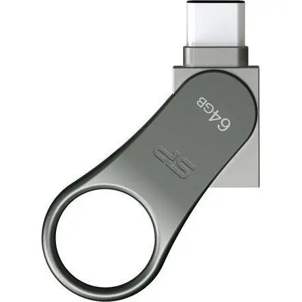 Silicon power Pendrive Silicon Power 64GB C80, USB 3.0, gri