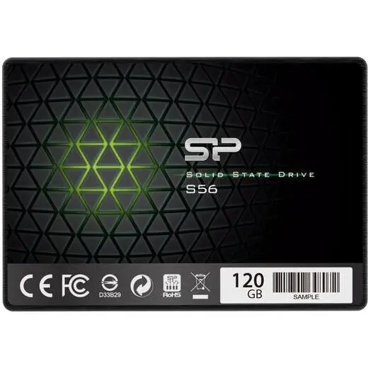 Silicon power Silicon Power Ssd Slim S56 120gb 2.5'', Sata Iii 6gb/S, 3d Tlc Nand, 7mm