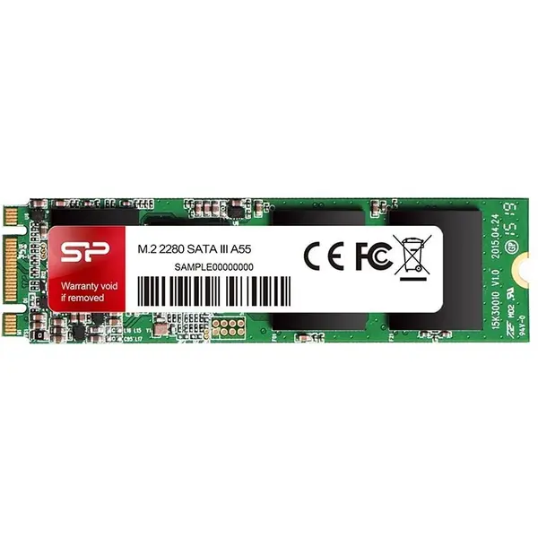 Silicon power SILICONPOW SP512GBSS3A55M28 Silicon Power SSD A55 512GB, M.2 SATA, 560/530 MB/s